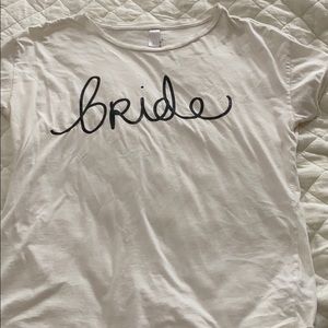 Bride tee